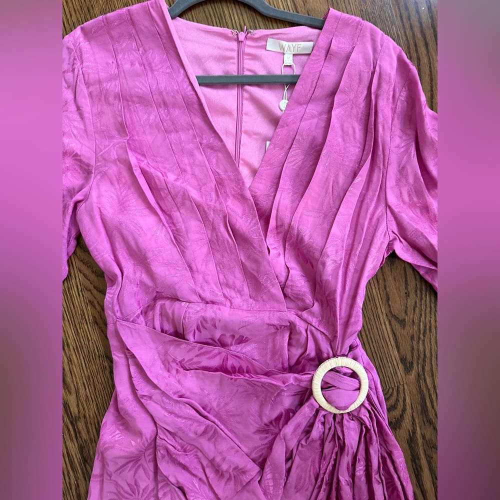 Wayf Wrap Dress - Picture 3 of 5
